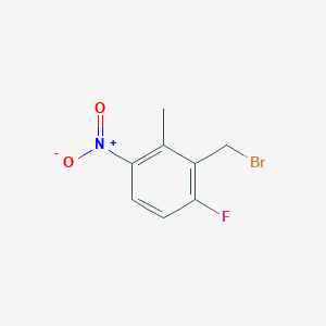 6-Fluoro-2-methyl-3-nitrobenzyl bromide - 