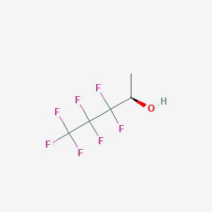 (2R)-3,3,4,4,5,5,5-heptafluoropentan-2-ol - 85571-83-1