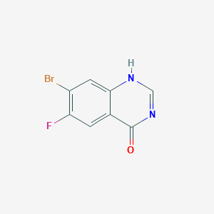 7-bromo-6-fluoro-1H-quinazolin-4-one - 
