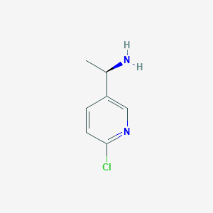 (R)-1-(6-CHLOROPYRIDIN-3-YL)ETHAN-1-AMINE - 