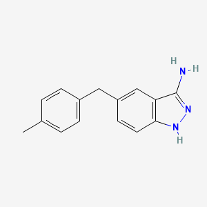 5-(4-Methylbenzyl)-1H-indazol-3-amine - 