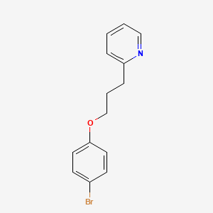 2-(3-(4-Bromophenoxy)propyl)pyridine - 