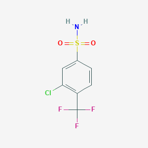 3-Chloro-4-(trifluoromethyl)benzenesulfonamide - 