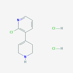 2-Chloro-1',2',3',6'-tetrahydro-3,4'-bipyridine dihydrochloride - 