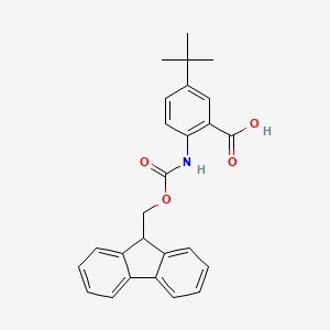 5-tert-Butyl-2-(9H-fluoren-9-ylmethoxycarbonylamino)-benzoic acid - 