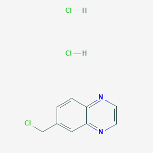 6-(Chloromethyl)quinoxaline dihydrochloride - 