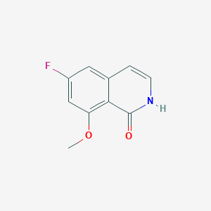 6-Fluoro-8-methoxyisoquinolin-1-ol - 