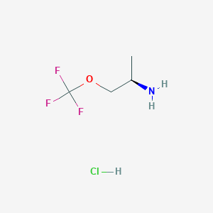 (R)-1-Methyl-2-trifluoromethoxy-ethylamine hydrochloride - 