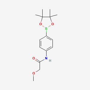 2-methoxy-N-[4-(tetramethyl-1,3,2-dioxaborolan-2-yl)phenyl]acetamide - 