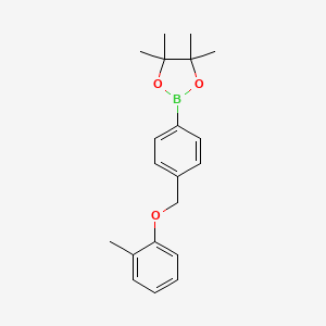 4,4,5,5-Tetramethyl-2-(4-(o-tolyloxymethyl)phenyl)-1,3,2-dioxaborolane - 
