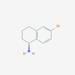 (R)-6-bromo-1,2,3,4-tetrahydronaphthalen-1-amine - 828926-46-1