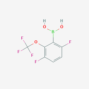3,6-Difluoro-2-(trifluoromethoxy)benzeneboronic acid - 