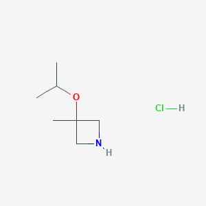 3-Methyl-3-(1-methylethoxy)-azetidine HCl - 