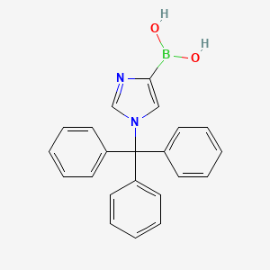 (1-Tritylimidazol-4-yl)boronic acid - 