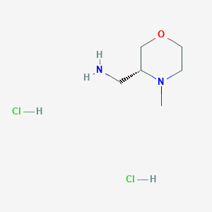 (R)-4-Methyl-3-(aminomethyl)morpholine dihydrochloride - 