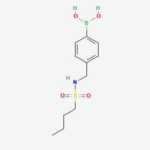 (4-(Butylsulfonamidomethyl)phenyl)boronic acid - 