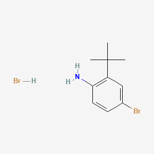 4-Bromo-2-tert-butylaniline;hydrobromide - 