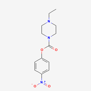 4-Nitrophenyl 4-ethylpiperazine-1-carboxylate - 
