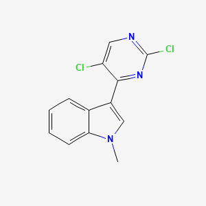 3-(2,5-Dichloropyrimidin-4-yl)-1-methyl-1H-indole - 