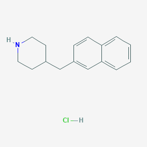4-(naphthalen-2-ylmethyl)piperidine hydrochloride - 