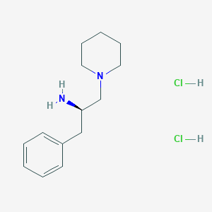 (R)-1-Phenyl-3-(piperidin-1-yl)propan-2-amine 2HCl - 