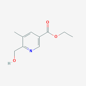 Ethyl 6-(hydroxymethyl)-5-methylnicotinate - 