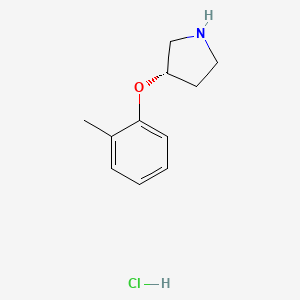 (s)-3-(2-Methylphenoxy)pyrrolidine hcl - 900512-43-8