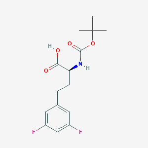 (S)-a-(Boc-amino)-3,5-difluorobenzenebutanoic acid - 