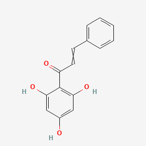 3-Phenyl-1-(2,4,6-trihydroxyphenyl)prop-2-en-1-one - 