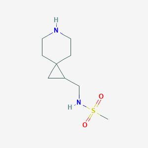 N-(6-Azaspiro[2.5]octan-1-ylmethyl)methanesulfonamide - 