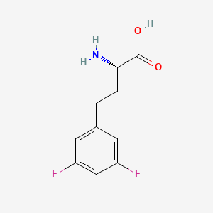 (S)-a-Amino-3,5-difluorobenzenebutanoic acid - 1260597-01-0