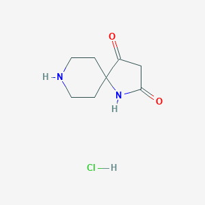 1,8-Diazaspiro[4.5]decane-2,4-dione hydrochloride - 