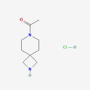 1-{2,7-Diazaspiro[3.5]nonan-7-yl}ethan-1-one hydrochloride - 
