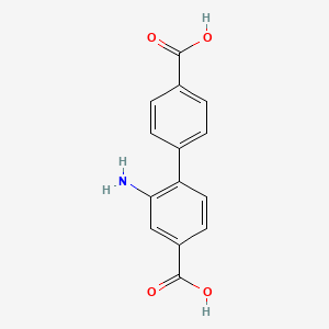 2-Amino-[1,1'-biphenyl]-4,4'-dicarboxylic acid - 