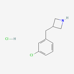 3-(3-Chlorobenzyl)azetidine hydrochloride - 