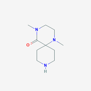1,4-Dimethyl-1,4,9-triazaspiro[5.5]undecan-5-one - 