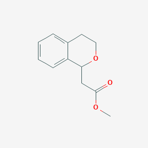 3,4-Dihydro-1H-2-benzopyran-1-acetic acid methyl ester - 