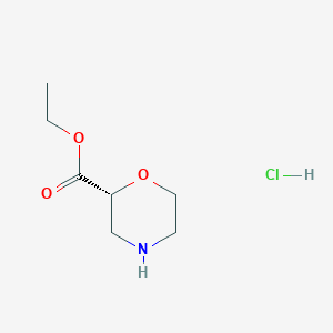 (R)-Ethyl morpholine-2-carboxylate hydrochloride - 