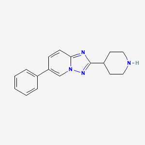 6-Phenyl-2-(Piperidin-4-Yl)-[1,2,4]Triazolo[1,5-A]Pyridine - 