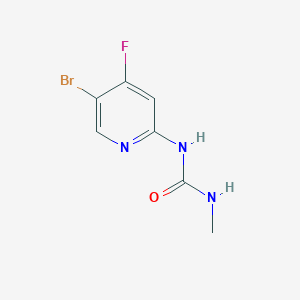 1-(5-Bromo-4-fluoropyridin-2-YL)-3-methylurea - 