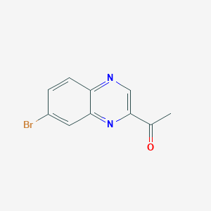 1-(7-Bromoquinoxalin-2-yl)ethanone - 