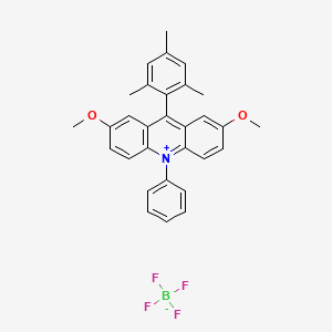 9-Mesityl-2,7-dimethoxy-10-phenylacridin-10-ium tetrafluoroborate - 