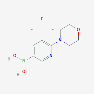2-Morpholino-3-(trifluoromethyl)pyridine-5-boronic acid - 