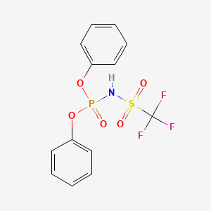 Diphenyl ((trifluoromethyl)sulfonyl)phosphoramidate - 