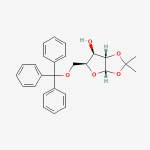 2,5-Anhydro-1,3-O-isopropylidene-6-O-trityl-D-glucitol - 