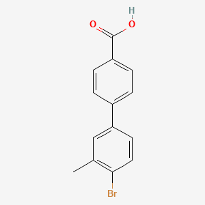 4'-Bromo-3'-methylbiphenyl-4-carboxylic acid - 