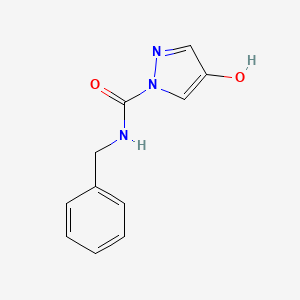 N-Benzyl-4-hydroxy-1H-pyrazole-1-carboxamide - 