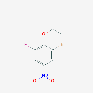 1-Bromo-3-fluoro-2-isopropoxy-5-nitro-benzene - 