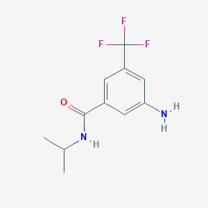 3-Amino-N-isopropyl-5-(trifluoromethyl)benzamide - 