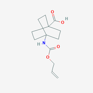 4-Allyloxycarbonylamino-bicyclo[2.2.2]octane-1-carboxylic acid - 